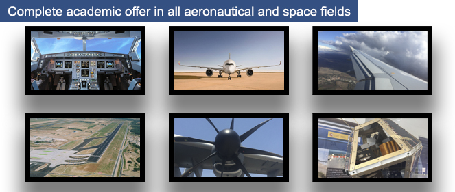 Complete academic offer in all aeronautical and space fields